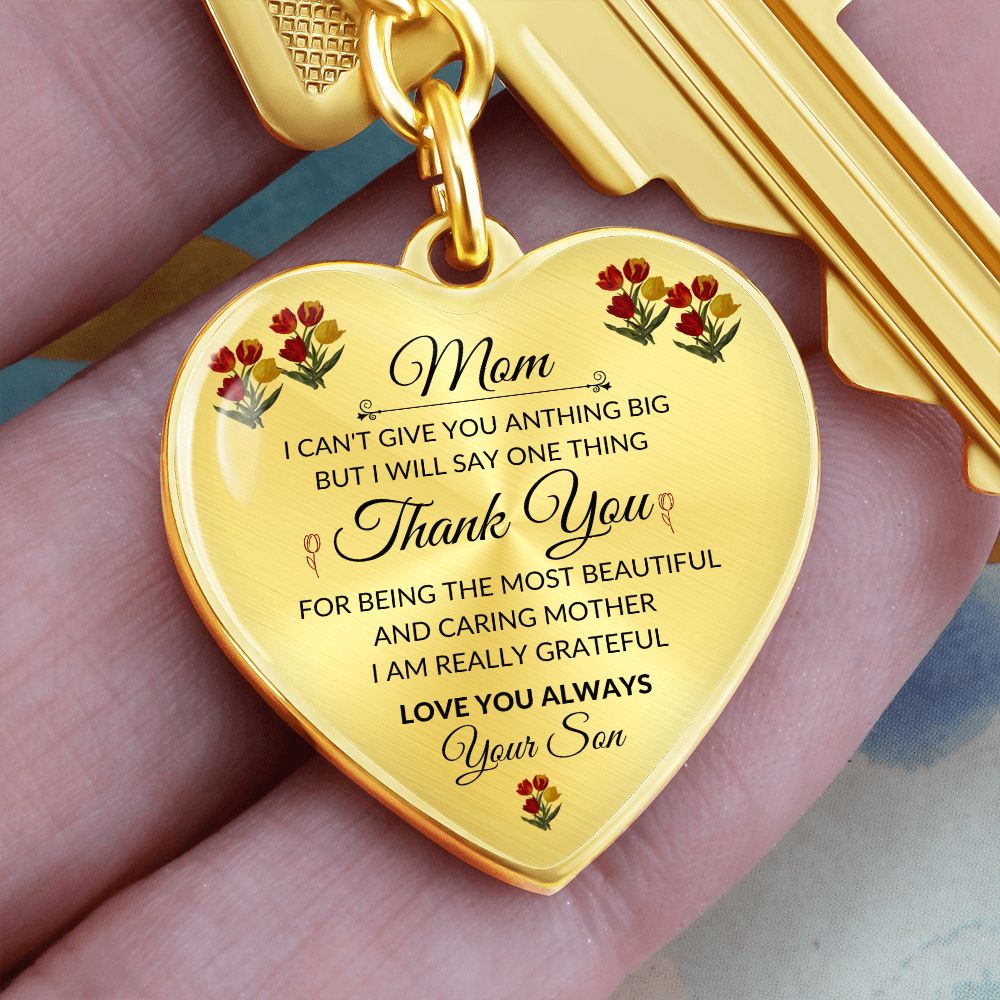 AHAETH Mother Son Keychain Boy Mom Gifts for Women Mom of Boys Gift Sons  are The Anchors of A Mother's Life Keychain Mother Son Gifts for Mom Best